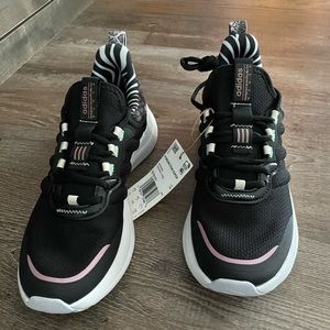 Adidas Womens Puremotion Super Sneaker Black Size 6 Brand New Never Worn